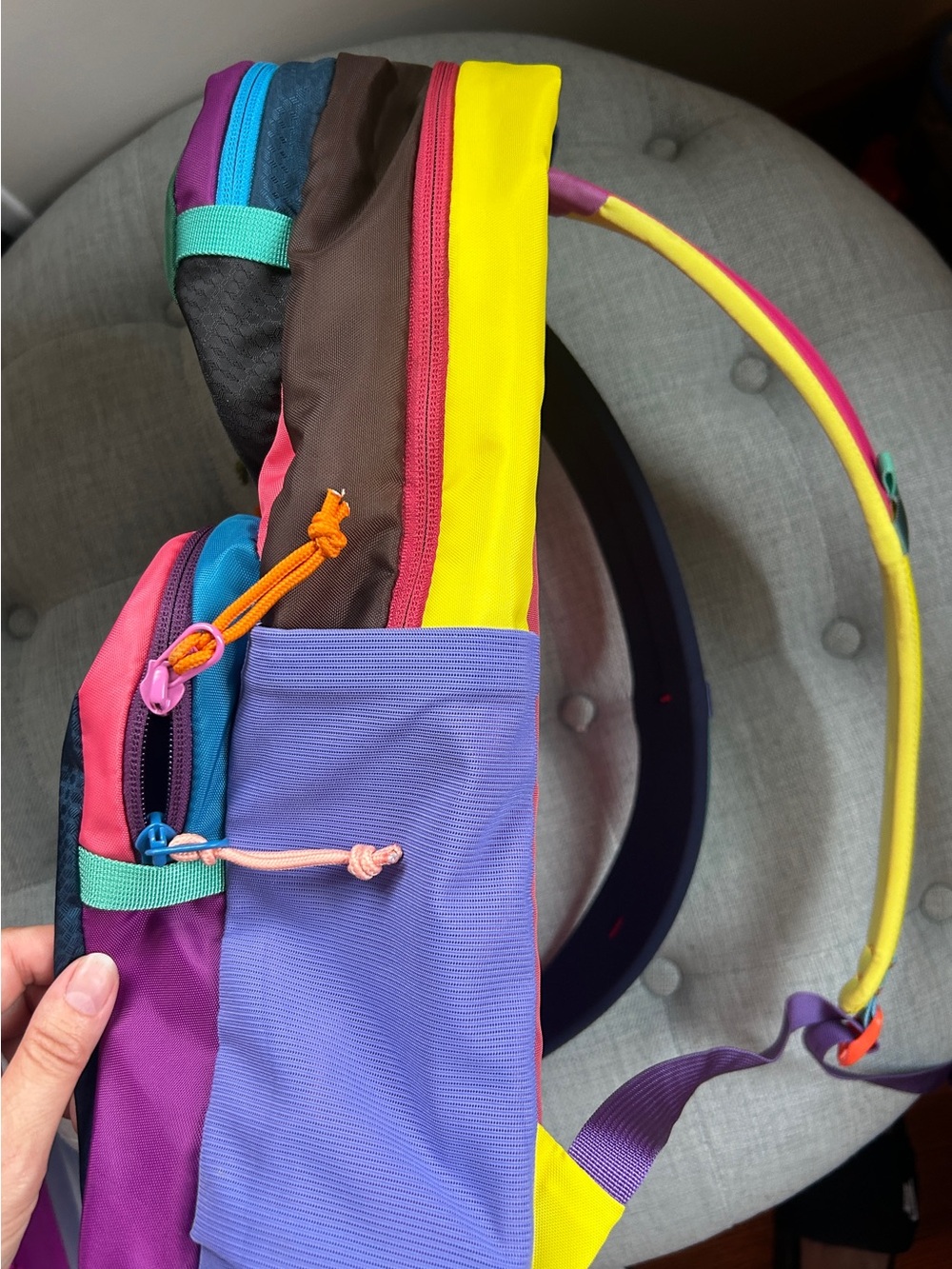 Cotopaxi Tasra 16L Del Día Backpack Multicolor Travel Pack - Picture 4 of 15